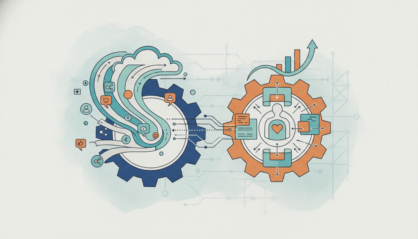 Integration von Social Media Content Tools mit CRM-Systemen 2026