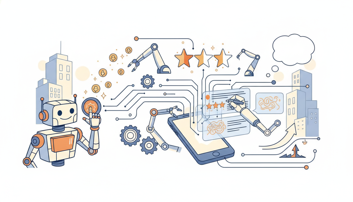 Wie kann ich 4- und 5-Sterne Google-Bewertungen automatisiert beantworten?